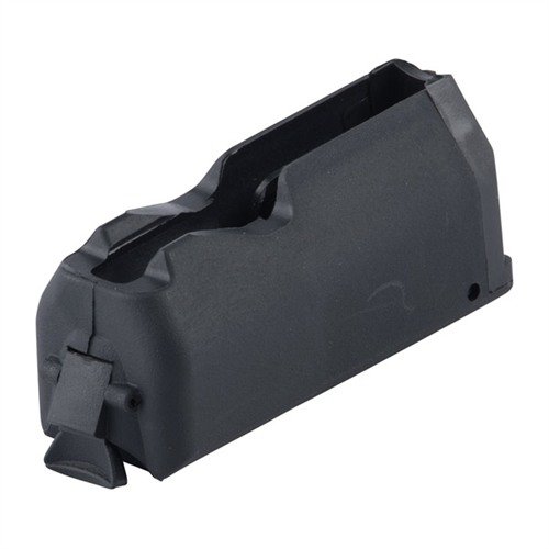 The Ruger American Magazine for .308 Winchester holds 4 rounds, featuring durable polymer construction for reliability and lightweight handling, perfect for your shooting needs.
