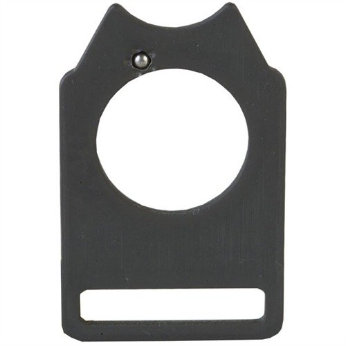 The heavy-duty REMINGTON SLING MOUNT ensures your hand stays safely behind the muzzle on short-barrelled guns, fitting under the magazine cap and accepting up to 1-¼" slings.