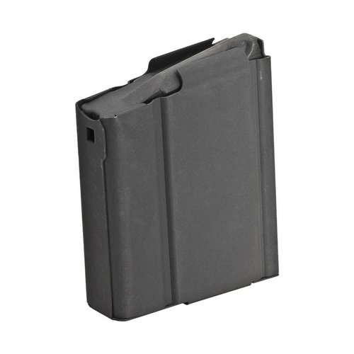 Durable steel construction ensures reliability, while precision wound springs provide smooth feeding; 5-round option fits flush for legal hunting capacity.