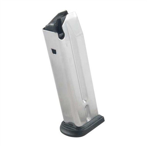 Experience reliable feeding and maximum firepower with Springfield Armory's stainless steel 10-round XD magazines, designed for smooth tactical reloads.