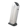 Experience reliable feeding and maximum firepower with Springfield Armory's polished stainless steel .40 S&W magazines, featuring easy-clean polymer base pads and quick round count.