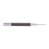 The Starrett Pin Punch Set features precision-ground tool steel construction, ergonomic knurled grips, and clear size markings for reliable pin removal tasks.