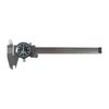 Experience precision with the Starrett 120 Series Dial Caliper; American-made, featuring .001" graduations, knife-edge contacts, and a thumb-operated fine adjustment.
