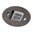 SUNNY HILL SOLID FLAT GRIP CAP, 2 SCREW, MILD STEEL