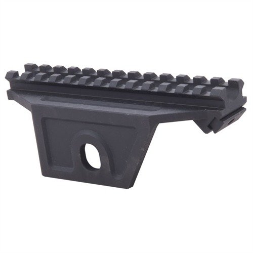 The M14 Tactical Scope Mount by Smith Enterprise offers a robust, all-steel design with a three-point attachment for secure scope mounting and easy iron sight access.