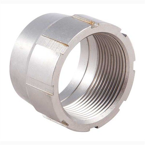 Enhance your firearm's performance with the SAVAGE 116 Barrel Lock Nut, crafted from durable stainless steel for reliability and precision fitting on 112/116 SS Top Loading models.