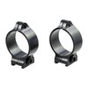 TALLEY 30mm Low Satin Blue Rings offer smooth screw mounting with low-profile Torx® screws, ensuring secure, permanent scope attachment for precision shooting.