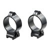 TALLEY 30mm Medium Satin Blue Rings feature low-profile Torx® screws for secure, permanent scope mounting, crafted from durable steel with a sleek finish.