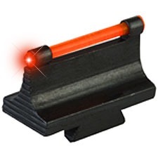Enhance your shooting accuracy with the TRUGLO Rifle Dovetail Front Sight featuring a durable aluminum body and a bright fiber optic insert for quick target acquisition.