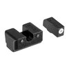 Experience maximum brightness with TRUGLO Tritium Night Sights for Glock, featuring snag-free design, no batteries needed, and durable Fortress Finish for lasting protection.