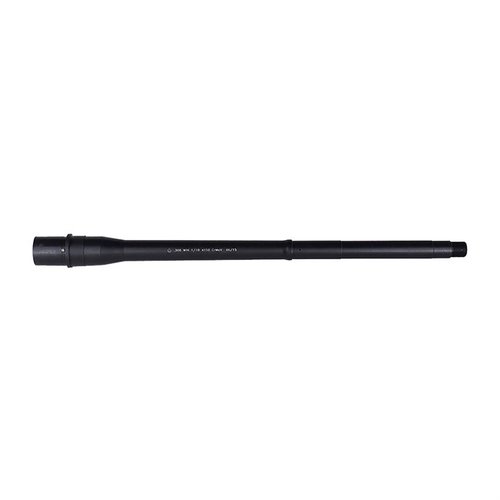 .308 Tactical Government Profile Barrel, 12.5" length, 4150 Chrome Moly Vanadium steel, QPQ finish, .750" gas block, 1:10 twist for superior performance.