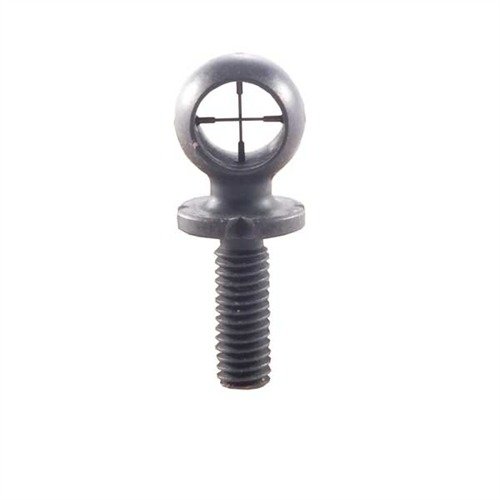 Enhance your shooting accuracy with the KNS Precision AR-15 Crosshairs Duplex Hooded Front Sight, featuring a large aperture and robust design for optimal visibility.