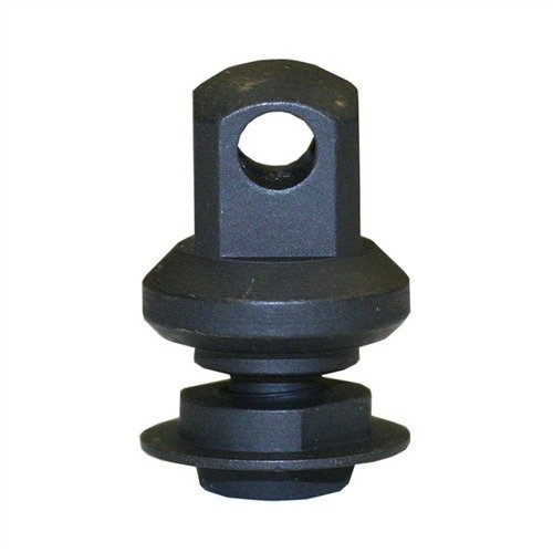 KNS Precision AR-15 Quick Release Sling Swivels feature a tough, parkerized finish, offering versatile attachment options and easy installation for enhanced functionality.