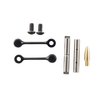 Upgrade your AR-15 with KNS Precision's .155" Non-Rotating Pin Set, featuring ultra-low-profile links for a sleek fit and enhanced performance.