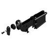 The KNS Precision AR-15/MCX Picatinny Stock Adapter allows for easy folding stock attachment, enhancing versatility and reducing overall weapon length.