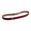 VSM Abrasives 320 grit sanding belts feature durable Compact Grain technology for extended life, ideal for achieving a fine finish on your projects.