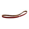 Enhance your sanding with VSM's 1" x 42" 36 grit Compact Grain belts, designed for durability and a superior finish, perfect for Raytech Expanding Sanding Drums.