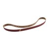 VSM Abrasives 1" x 42" Sanding Belt, 80 grit, offers exceptional durability with Compact Grain technology, perfect for achieving a fine finish on your projects.
