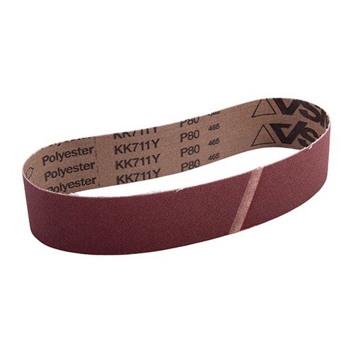 VSM 80 grit sanding belts are designed for Raytech drums, featuring durable aluminum oxide for a long-lasting finish and superior performance on your projects.