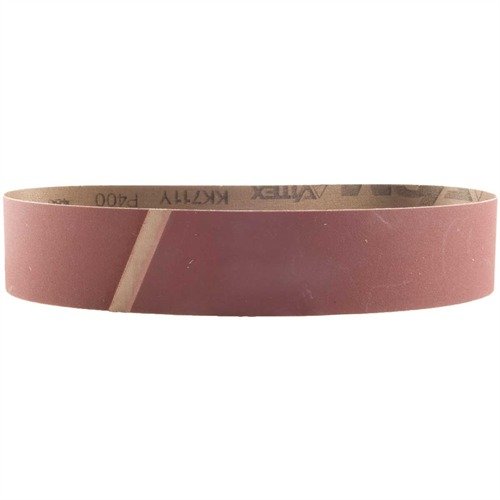 VSM 400 grit sanding belts are designed for Raytech drums, featuring durable Compact Grain technology for extended belt life and superior finishing results.