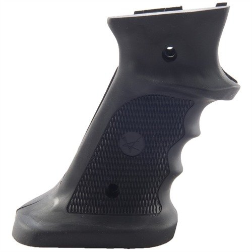 Enhance your shooting with Volquartsen's ergonomic Volthane grips for Ruger® Mark II™/III™, offering a secure, comfortable hold for improved accuracy.
