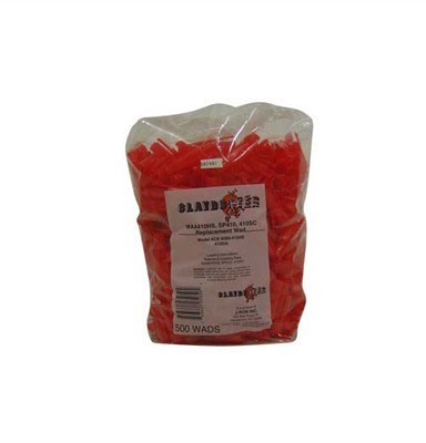 The CLAYBUSTER WAA410HS wads are designed for 1/2 oz. loads in Winchester, Remington, or Federal hulls, ensuring optimal performance and reliability.