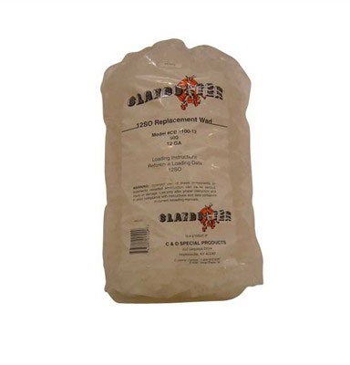 The Claybuster 12 Gauge Wads are perfect for 7/8 to 1-1/8 oz loads, excelling in trap, skeet, and sporting clays with optimal performance in straight wall cases.