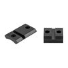 The Warne Maxima Steel Bases provide a robust, low-profile mounting solution compatible with Weaver-style systems, ensuring optimal recoil control and sight accessibility.