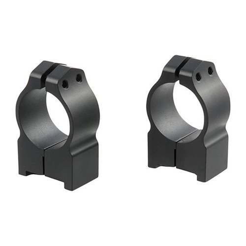 Enhance your shooting accuracy with WARNE's MAXIMA Grooved Receiver Rings, crafted from durable MIM steel with a sleek matte finish, perfect for Ruger firearms.