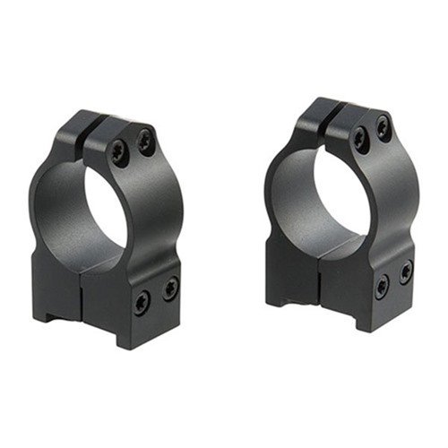 Maxima Ruger® rings offer a precise fit for M77, Hawkeye & Super Redhawk, securely mounting scopes with 4 T-15 screws and handling heavy recoil.