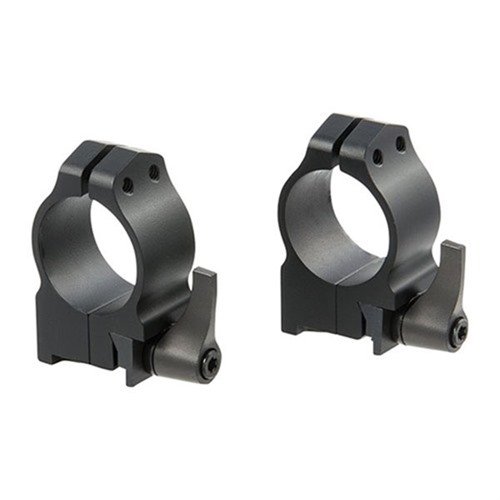 The Warne Maxima QD Ruger Rings offer unmatched strength and precision, allowing quick detachment and reattachment without losing zero, perfect for Ruger rifles.