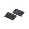 Warne Maxima 2-Piece Steel Bases offer a low-profile, durable design for versatile mounting, allowing use of open sights without compromising shooting position.