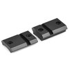 The Warne Maxima 2-Piece Steel Bases offer a sleek design, robust construction, and compatibility with open sights, ensuring optimal performance for your firearm.