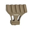 The Warne Tactical 45° Side Mount easily attaches to any Picatinny rail, ideal for mounting red dot or reflex sights on your AR-15 for enhanced versatility.