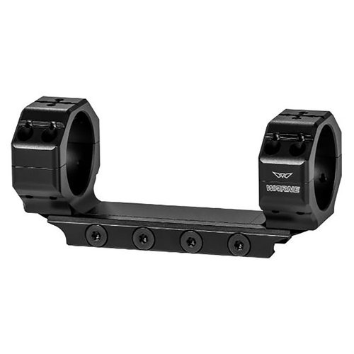 The Warne Skyline Precision Mount offers adjustable eye relief, robust 7075 T6 aluminum construction, and superior STANAG rail alignment for enhanced accuracy.