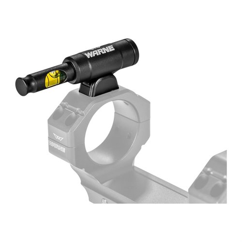 The Warne Skyline Universal Scope Level ensures your scope reticle stays level for accuracy, features a low-profile design, and easily attaches to your scope tube.