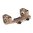 WARNE MFG. COMPANY 30MM ULTRA HIGH (1.435") 0 MOA QD MOUNT, DARK EARTH