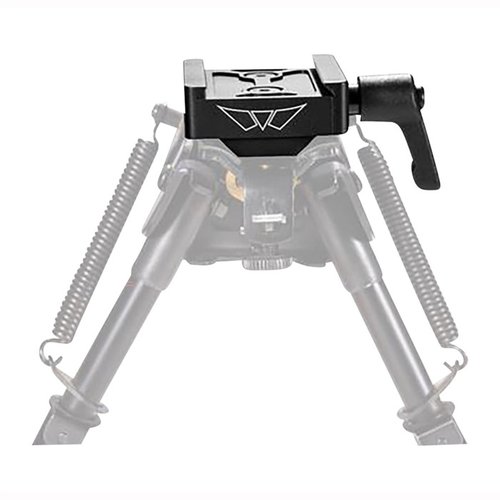 Upgrade your bipod with the Warne ARCA Rail Adapter, crafted from aluminum for durability, allowing compatibility with ARCA rails in 17S or Swivel Stud styles.