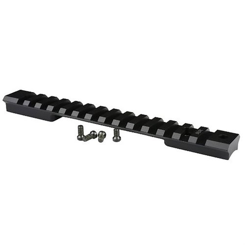 Warne Mountain Tech Scope Rail offers a lightweight, high-strength 7075/T6 aluminum design with Mil-Spec anodized finish, perfect for precision hunting.