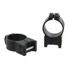 Discover the durable Warne Maxima Fixed Rings, crafted from steel with a sleek powder-coated black finish, available in various heights for optimal scope mounting.