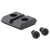 The Weaver S466 Grand Slam Base features solid steel construction and a matte finish, ensuring durability and compatibility with various mount rings.