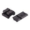 Lightweight aluminum TOP MOUNT BASES fit various rifles, shotguns, and handguns, offering durable support with polished finishes and easy compatibility.