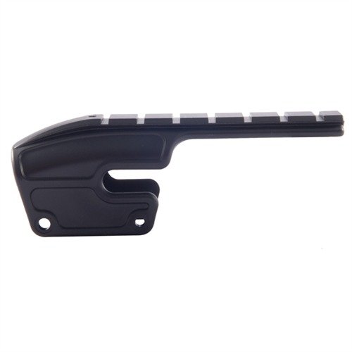 Easily attach optics to your shotgun with this low-profile, no-gunsmith mount, designed for Remington and Mossberg models, made from durable polymer.