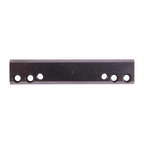 The Weaver #2 Side Mount Base offers a durable aluminum construction with a sleek black anodized finish, designed for optimal bolt and ejection clearance.