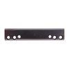 The Weaver #2 Side Mount Base offers a durable aluminum construction with a sleek black anodized finish, designed for optimal bolt and ejection clearance.