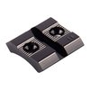 The WEAVER #11 Base offers durable aluminum construction with a polished blue finish, fitting both Top Mount and See-Thru Mount Rings for versatile mounting options.