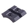 Lightweight aluminum TOP MOUNT BASES fit various rifles, shotguns, and handguns; available as single or paired sets for versatile mounting options.