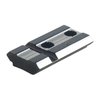 The WEAVER #36 Base offers durable aluminum construction with a polished blue finish, fitting both Top Mount and See-Thru Mount Rings for versatile mounting options.