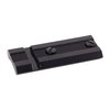 The WEAVER #40A Base offers durable aluminum construction with a polished blue finish, fitting both Top Mount and See-Thru Mount Rings for versatile mounting options.