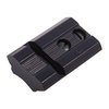 Lightweight aluminum TOP MOUNT BASES fit a variety of rifles, shotguns, and handguns; available in polished blue, matte, or silver finishes for versatile use.